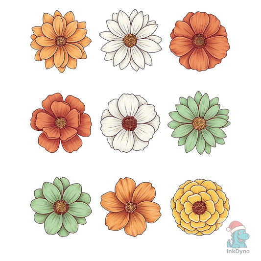 Inspirational Boho Flower - DTF Transfer