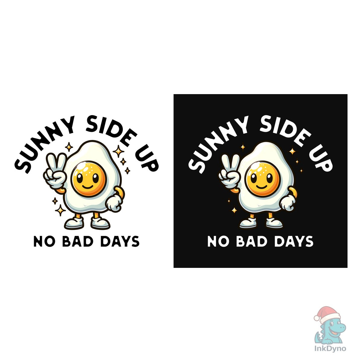 Sunny Side Up Egg Peace Design