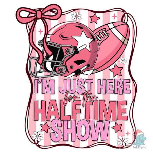 Preppy Funny Football Halftime Show - DTF Transfer