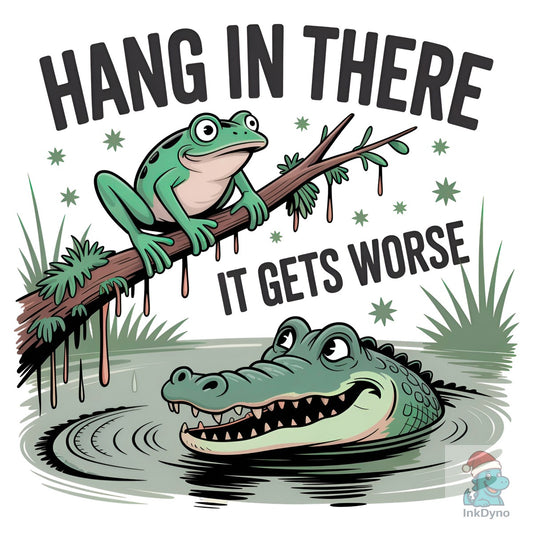 Sarcastic Humor Amphibian Reptile - DTF Transfer