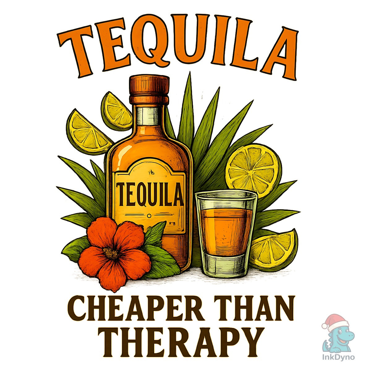 Tequila Cheaper Than Therapy T-Shirt