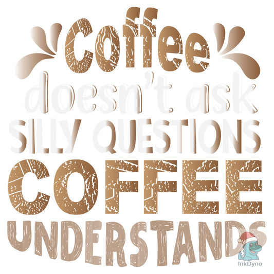Coffee Lover T-Shirt - DTF Transfer