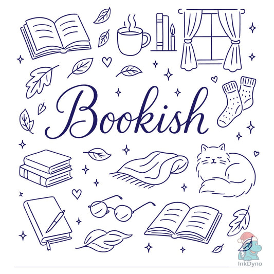 Bookish Cozy Reading Design - DTF Transfer