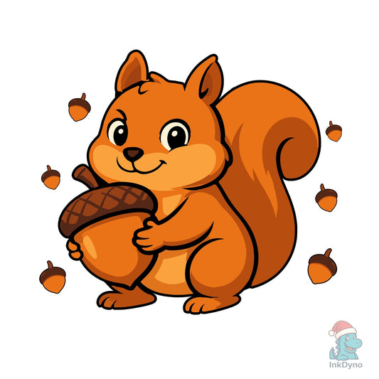Don't Touch My Nuts Squirrel T-Shirt - DTF Transfer