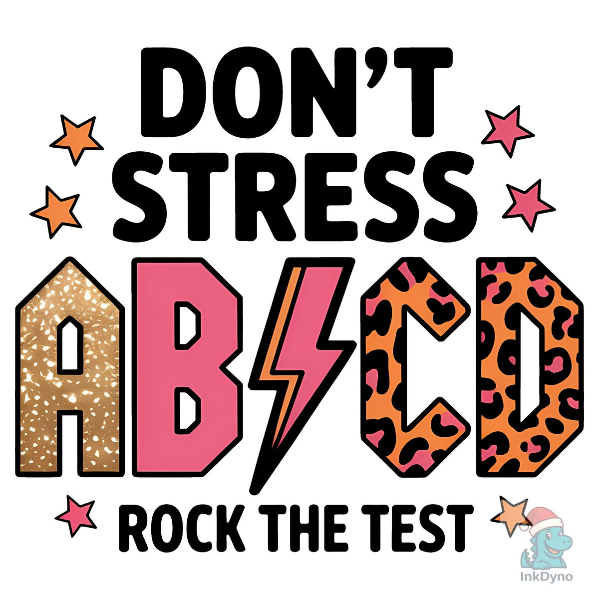 Don't Stress ABCD Rock the Test