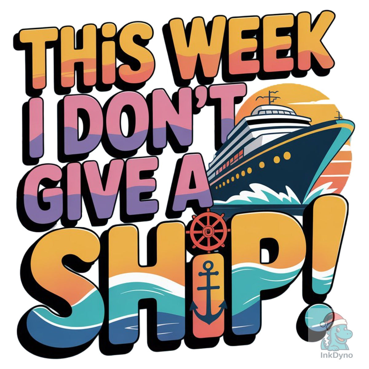 Travel Vacation Funny Cruise Ship