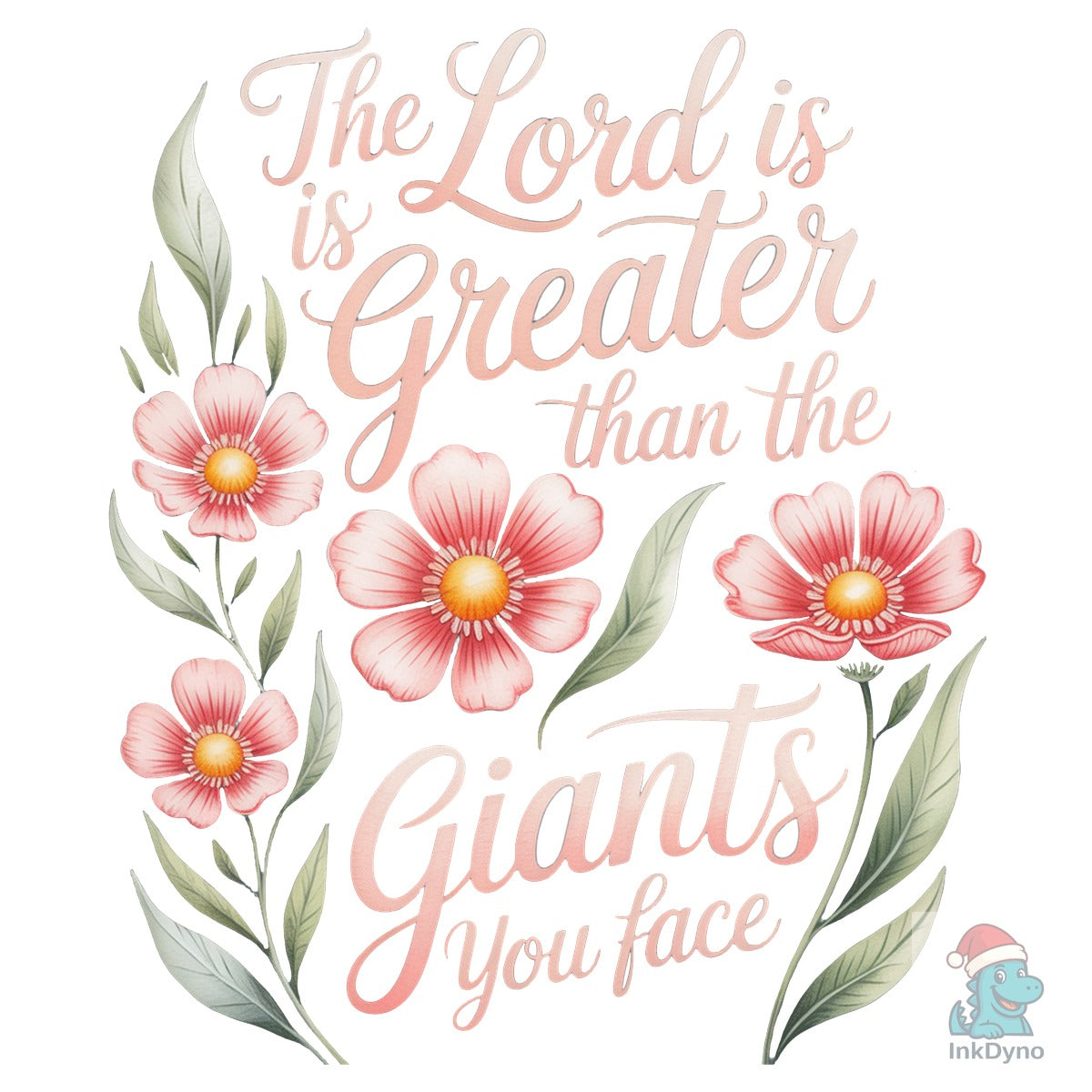 The Lord Is Greater Floral Design