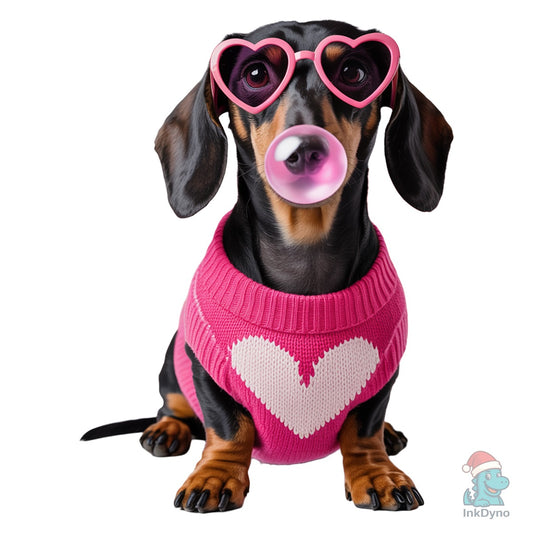 Sausage Dog Funny Dog - DTF Transfer