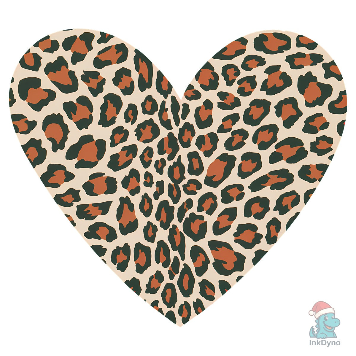 Leopard Print Heart Shirt