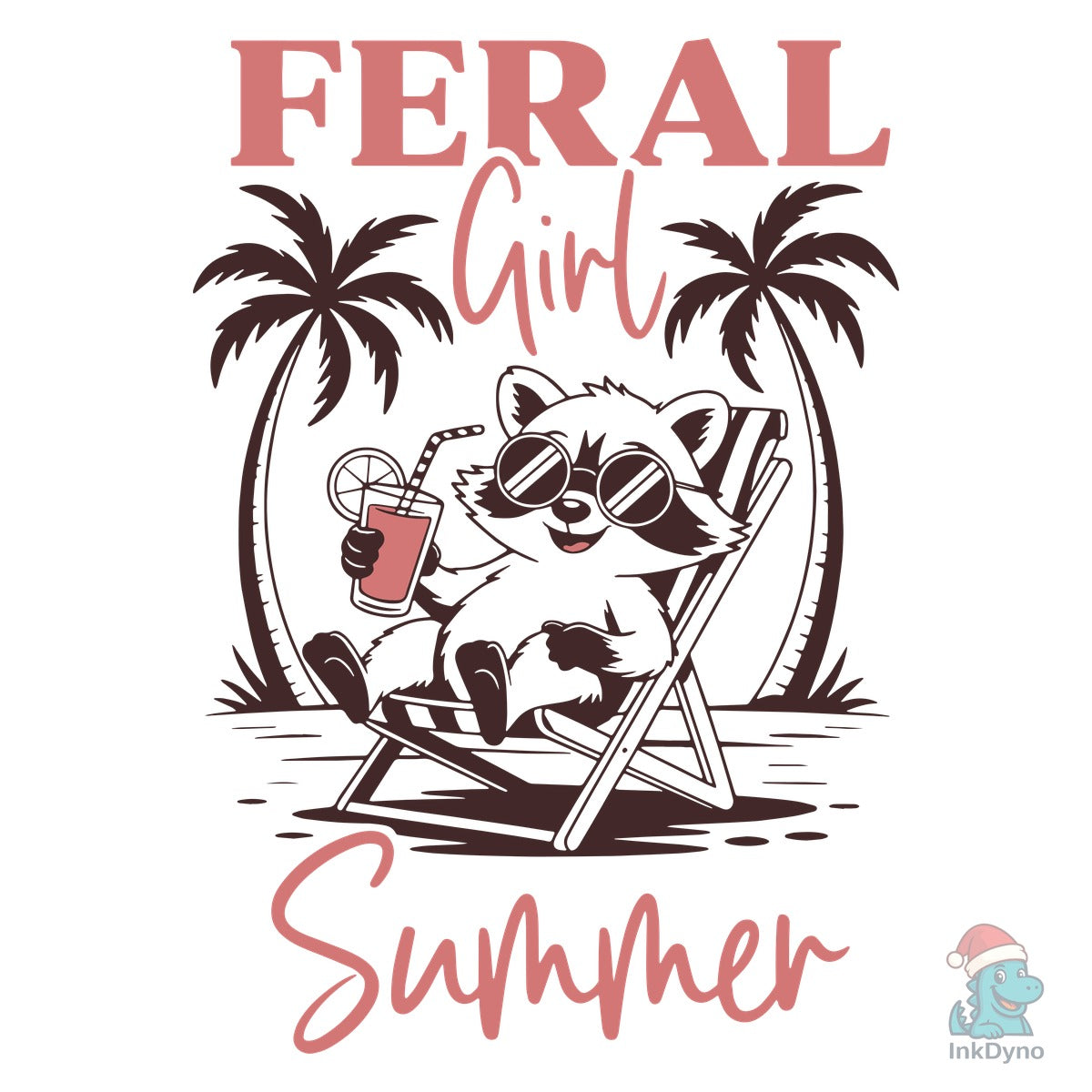 Feral Girl Summer Raccoon