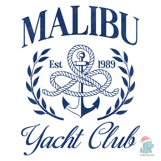 Retro Summer Malibu Yacht Club - DTF Transfer