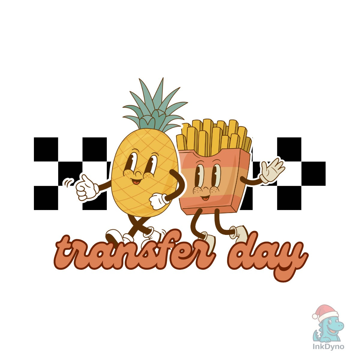 Transfer Day IVF Fries and Pineapple