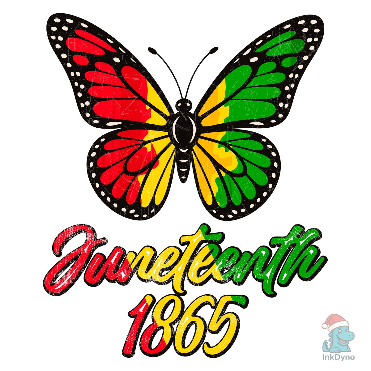 Juneteenth Butterfly Juneteenth