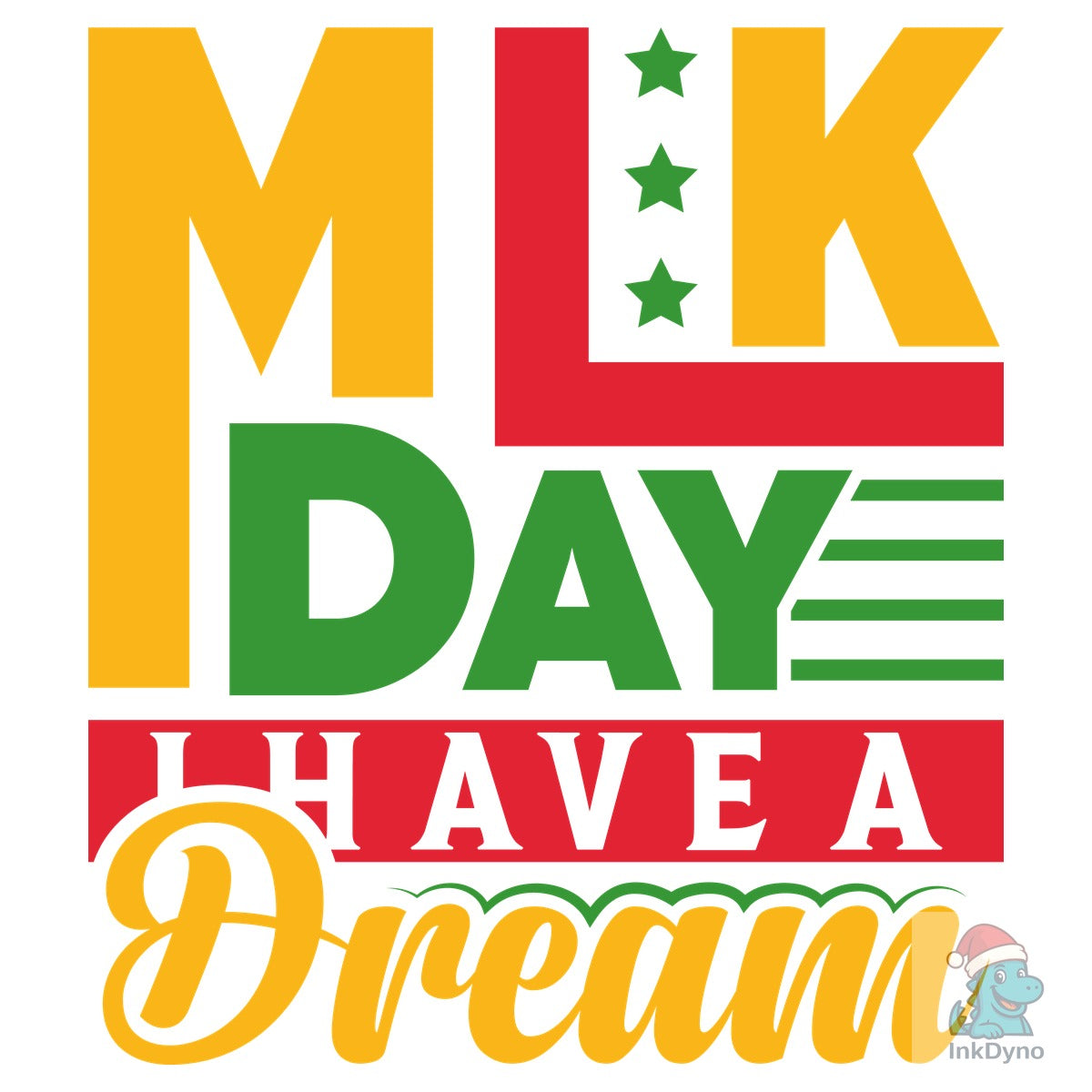 MLK Day I Have a Dream Quote Design