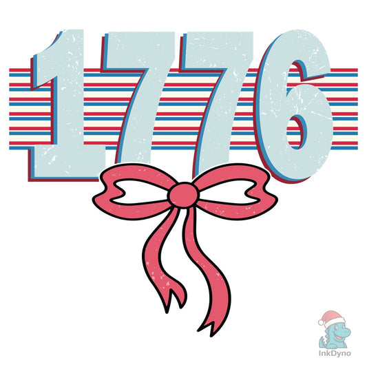 Coquette 1776 Preppy 4th of July - DTF Transfer