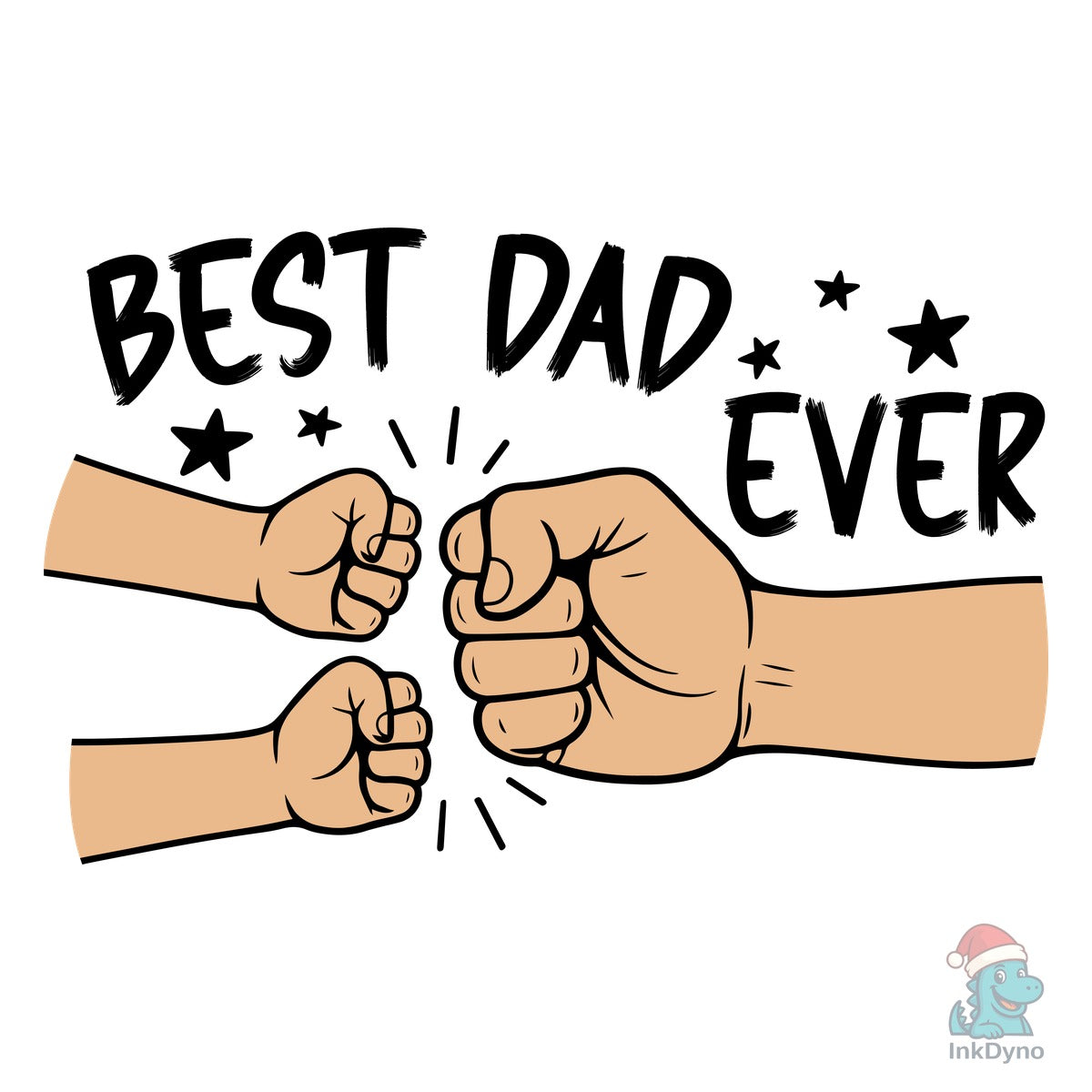 Dad Fist Bump Father's Day