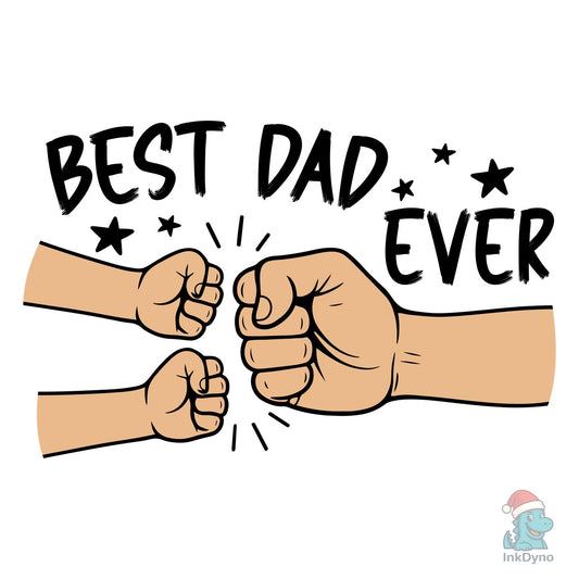 Dad Fist Bump Father's Day - DTF Transfer