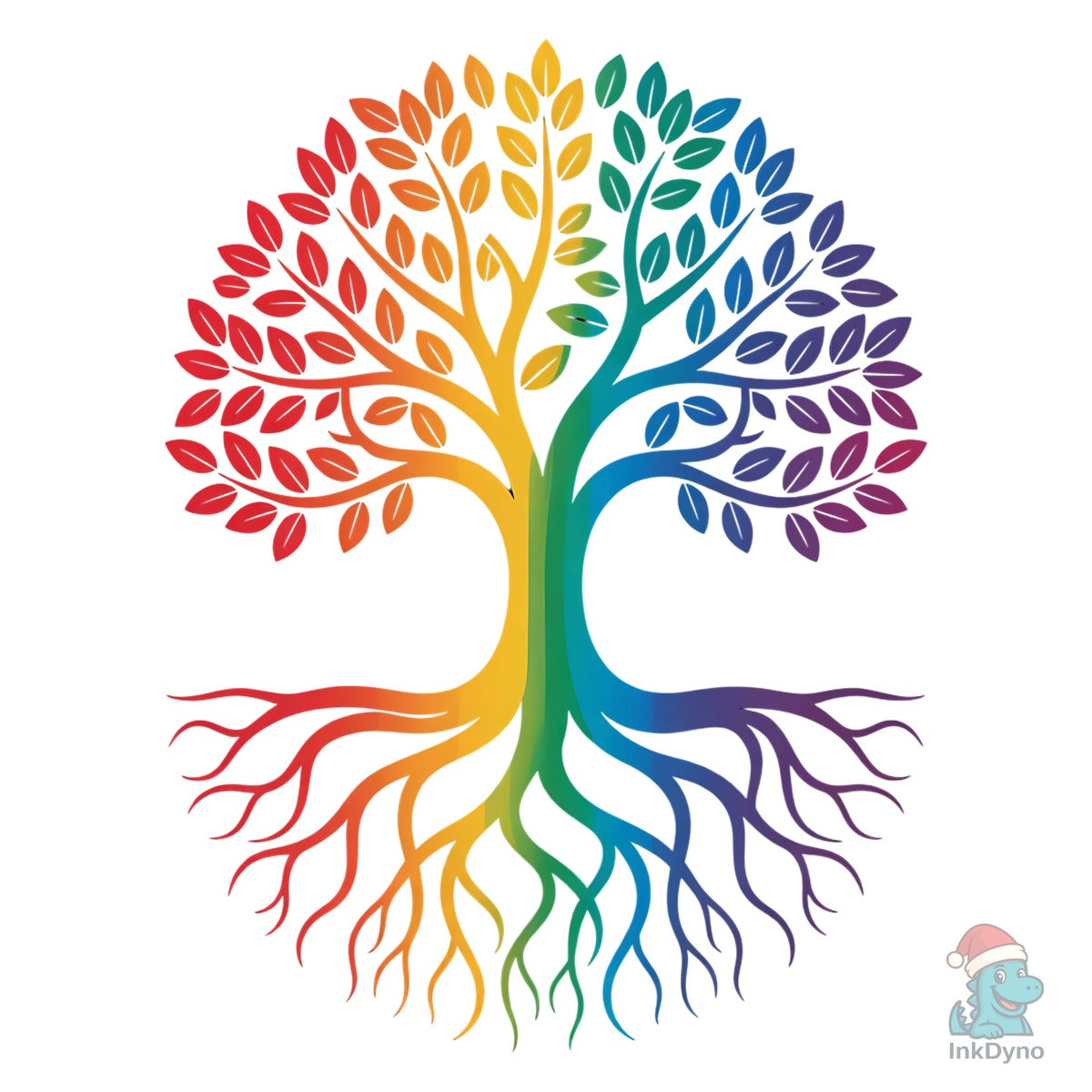 Tree Life Rainbow LGBTQ Pride Gay