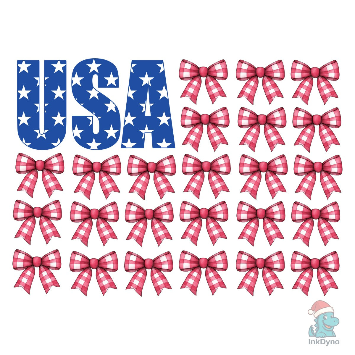 Coquette USA Bow Flag