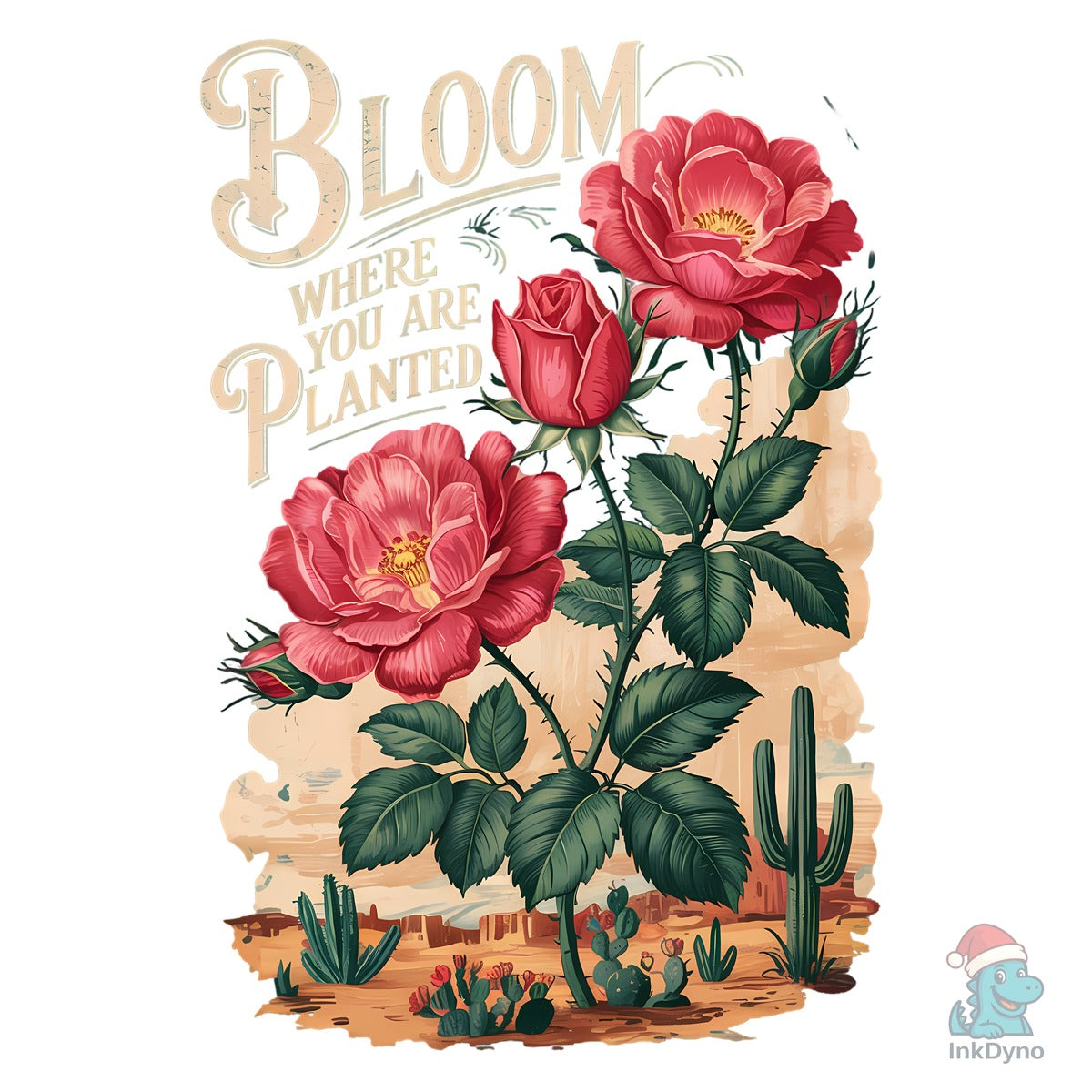 Bloom Where You Are Planted Art