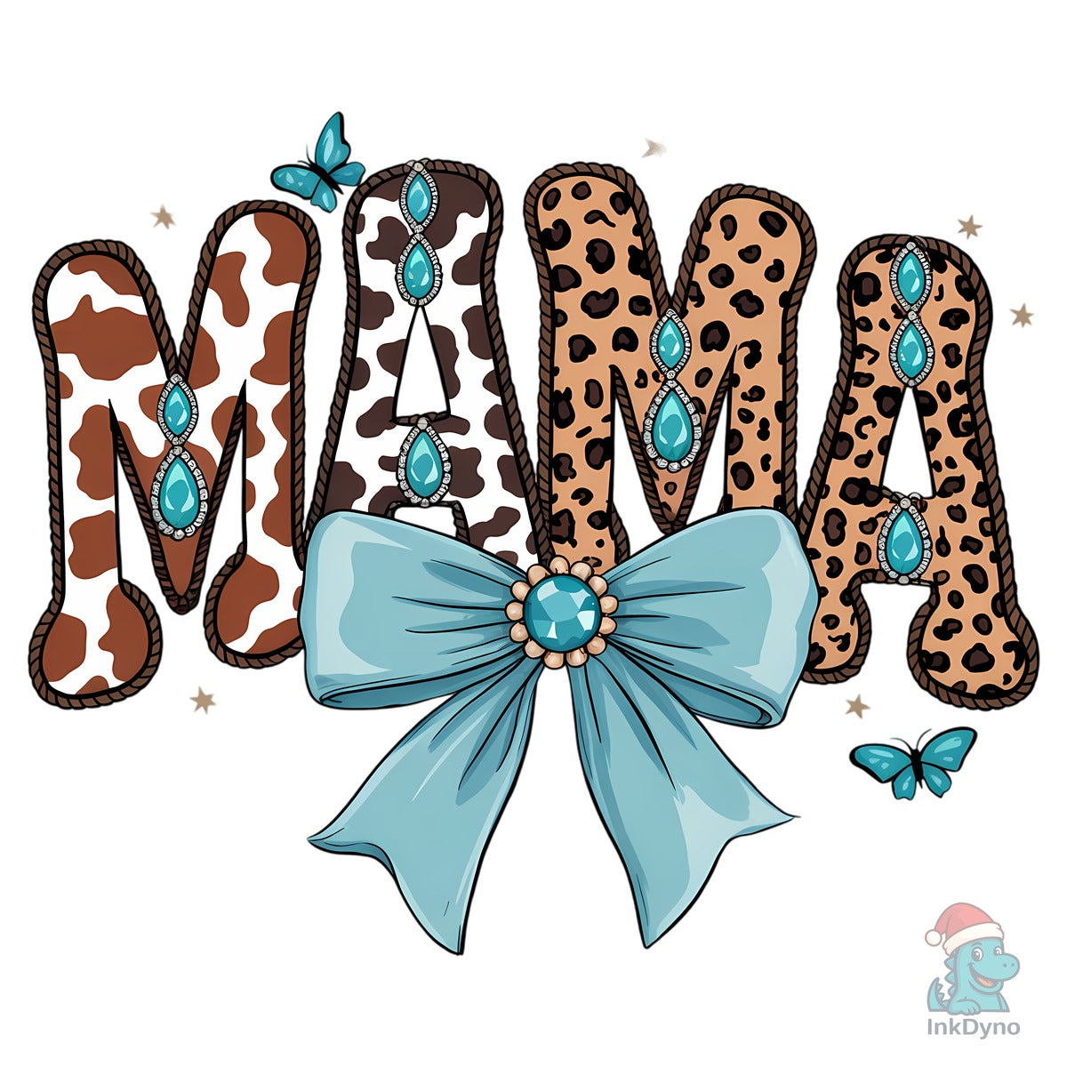 Western Leopard MAMA with Bow