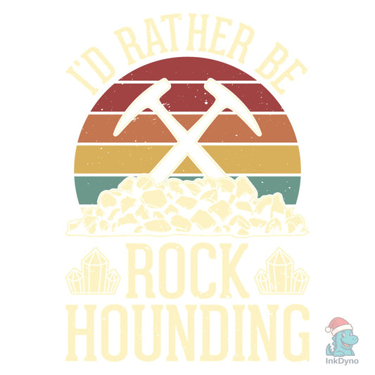 Funny Rock Mineral Collector Geology - DTF Transfer