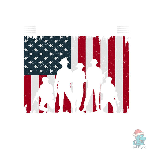Because Scored High US Air Force T-Shirt - DTF Transfer