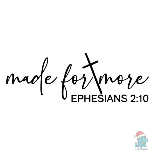 Made for More Christian Sweatshirt - DTF Transfer