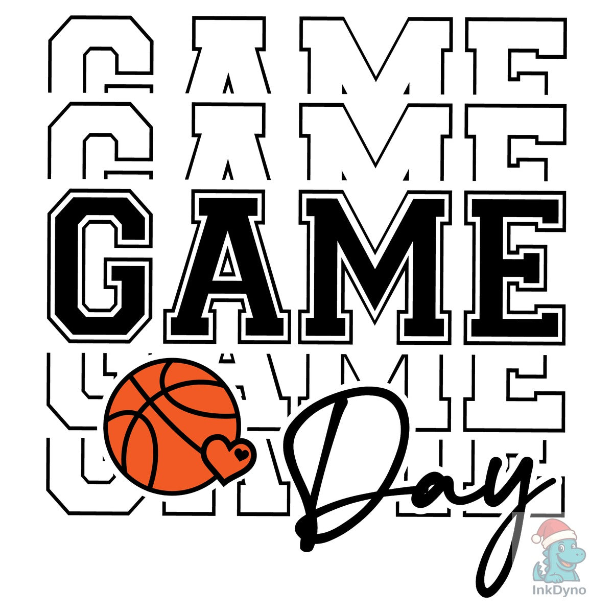 Basketball Game Day Tshirt
