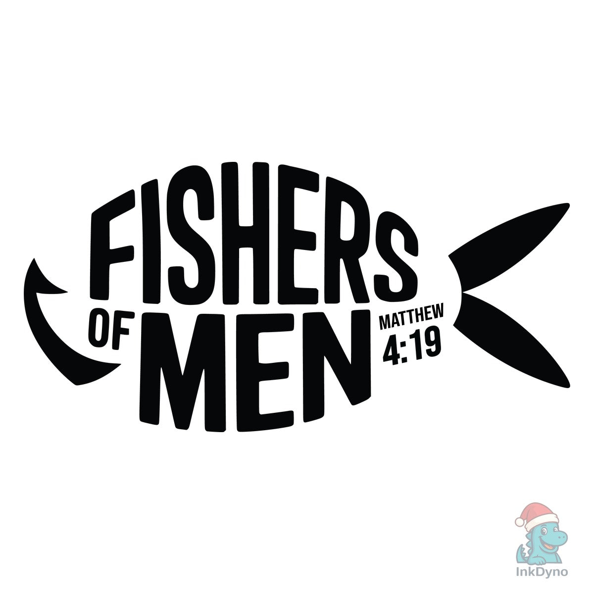 Fishers of Men Matthew 4:19 Jesus Fish