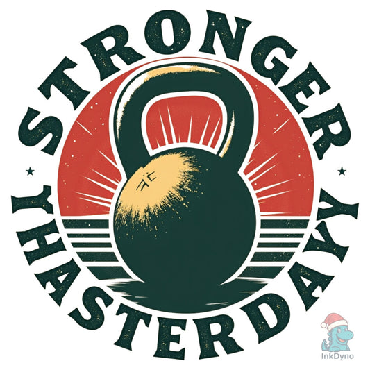 Fitness Motivational Quote T-shirt - DTF Transfer