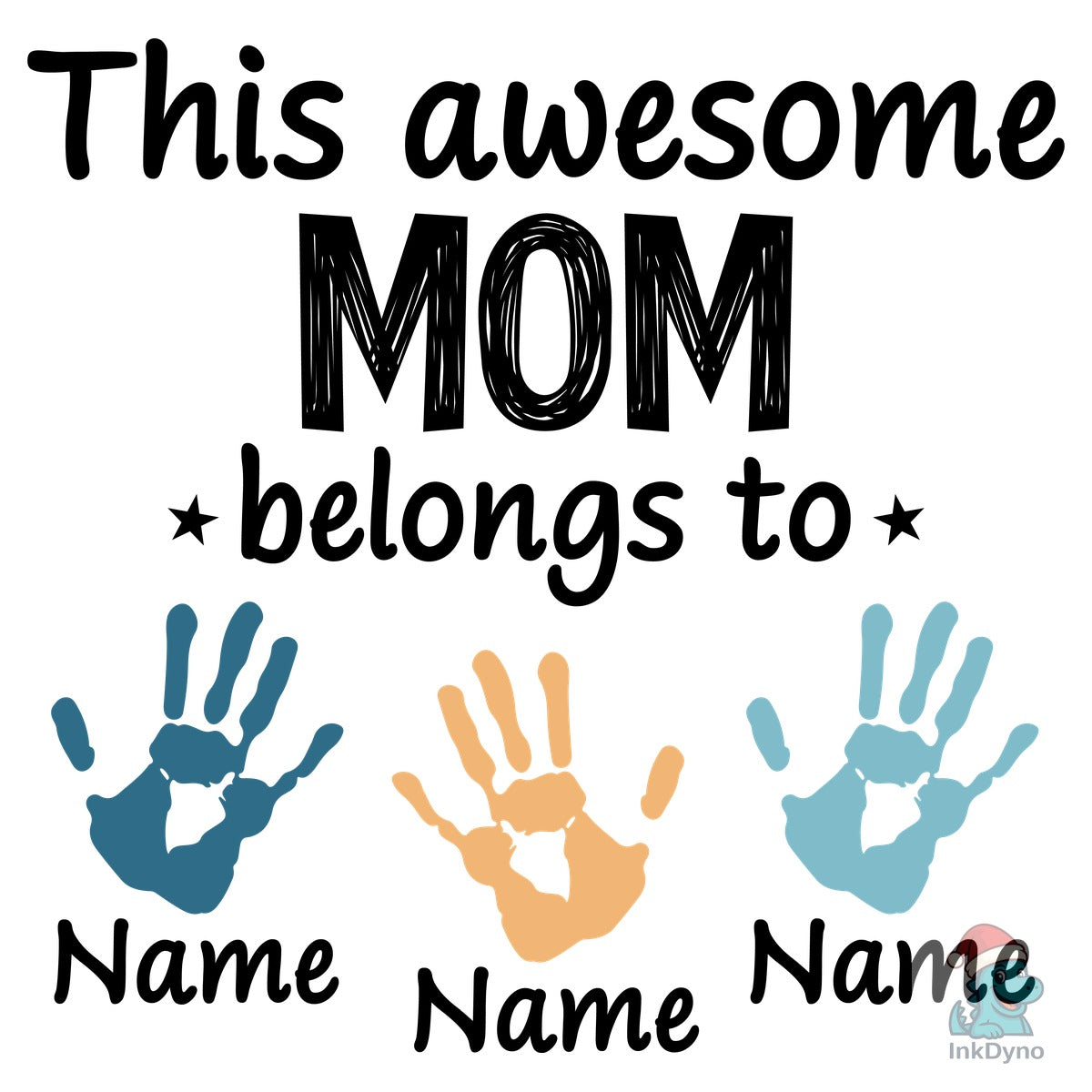 Mother's Day Mom Life Custom Kids