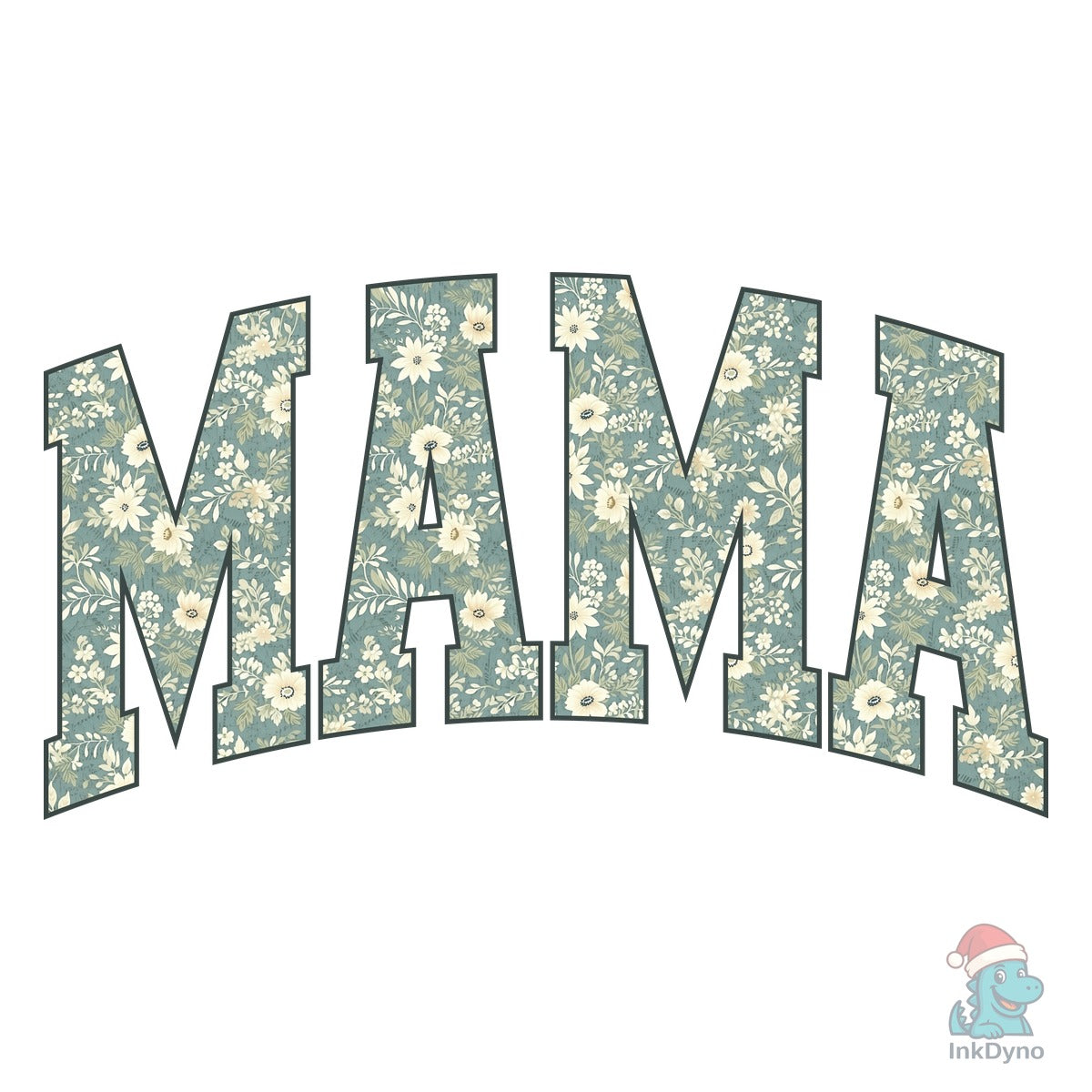 Boho Floral Mama Heat-Press Panel