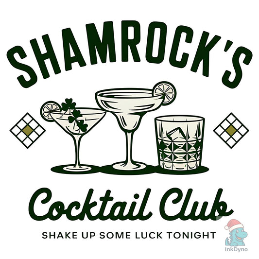 St.Patrick's Day Cocktail Design - DTF Transfer