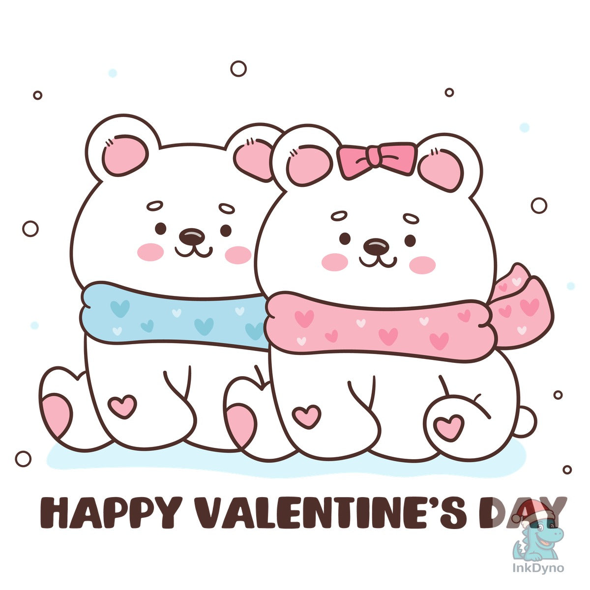 Valentine Clip Art Cute Polar Bear Love2