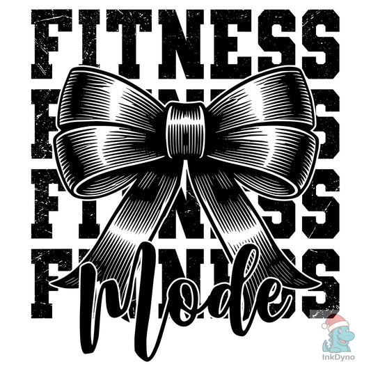 Fitness Mode Retro Gym - DTF Transfer
