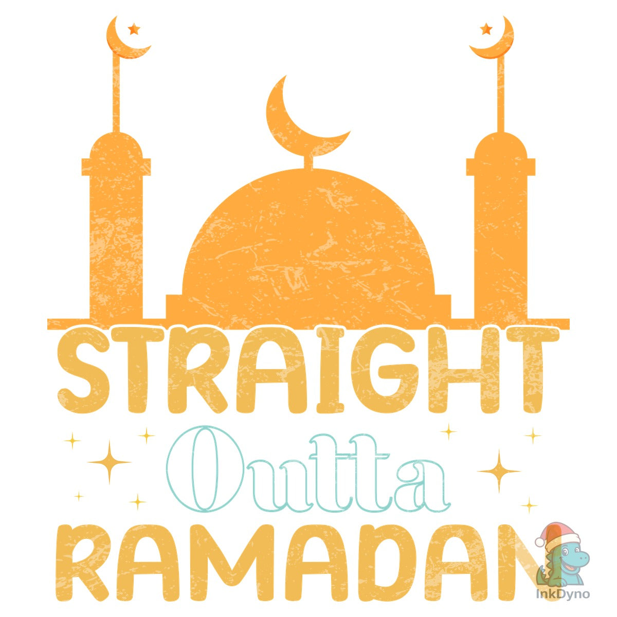 Straight Outta Ramadan Muslim Shirt Tee