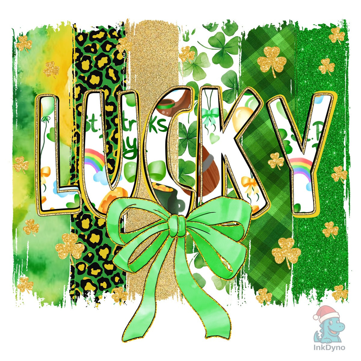 Glitter St Patrick Lucky
