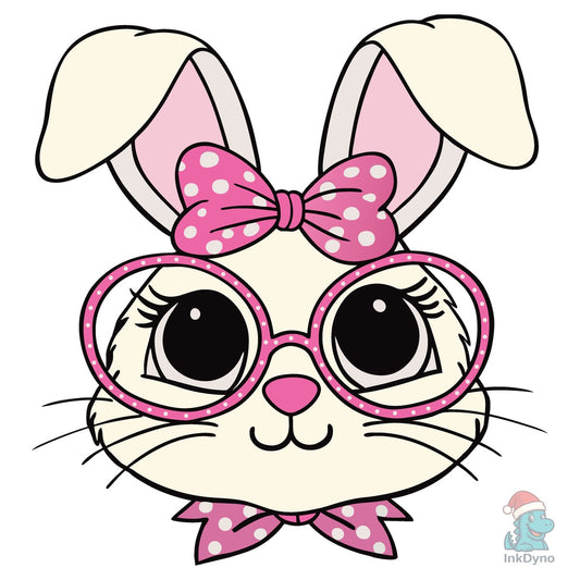 Easter Bunny Name Plate Boy & Girl - DTF Transfer