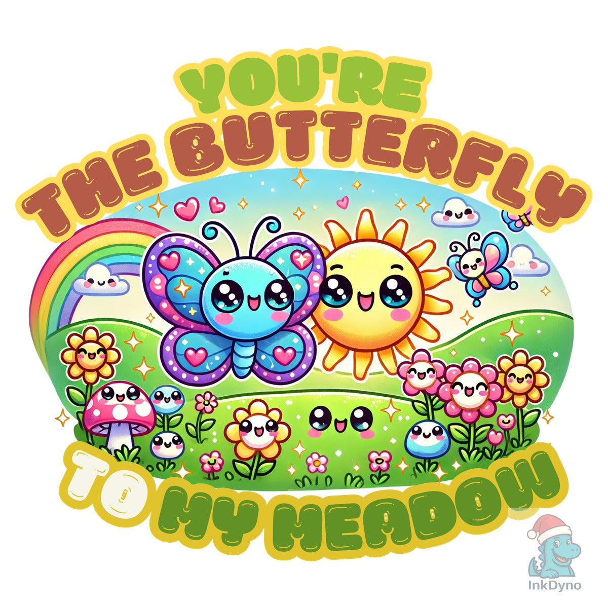 Butterfly Meadow Valentine
