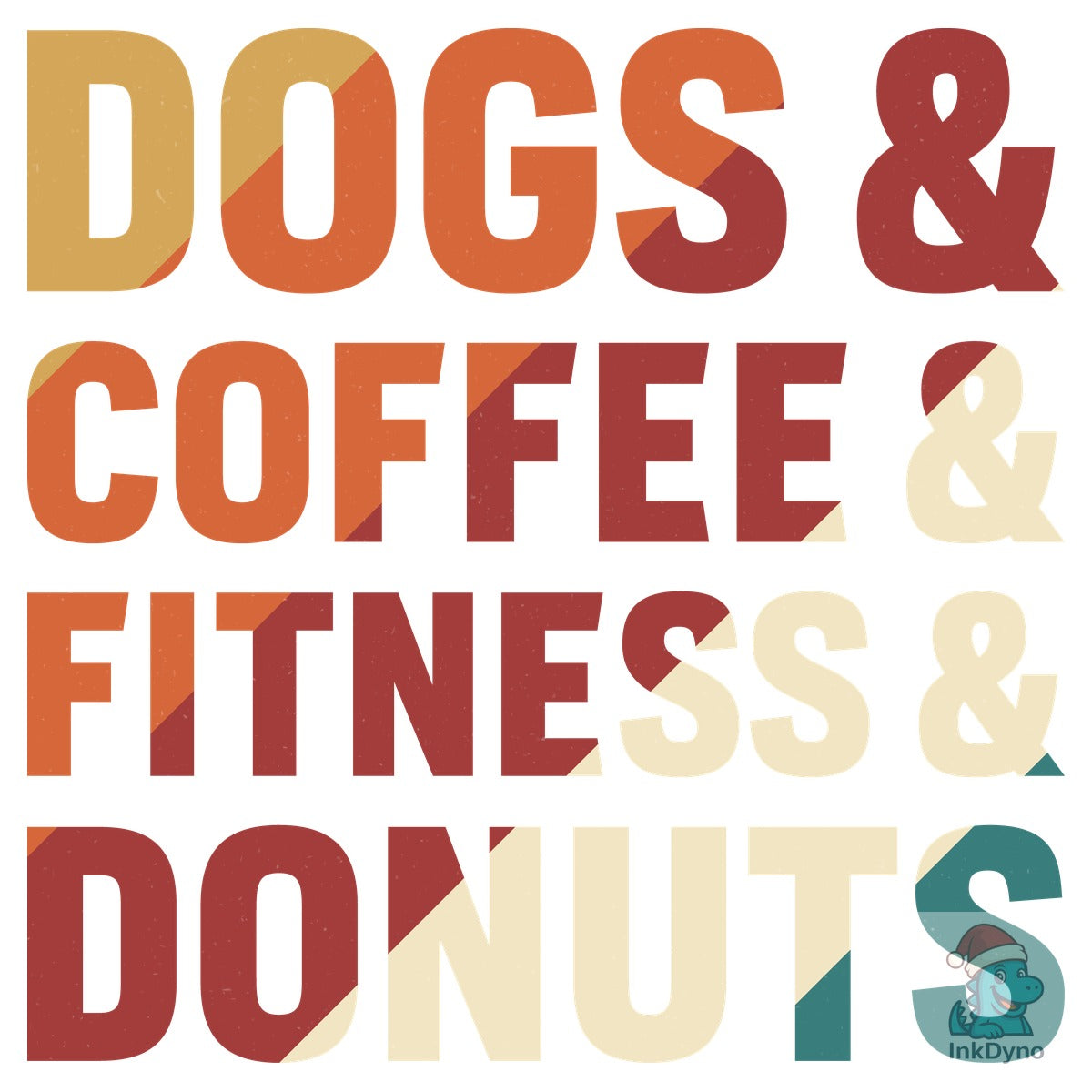 Coffee T-shirt Dog Coffee Fitness Shirt