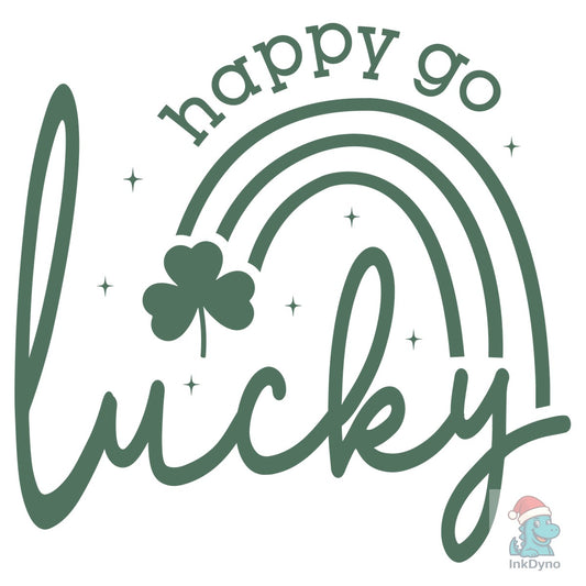 Happy Go Lucky St. Patrick's Day - DTF Transfer