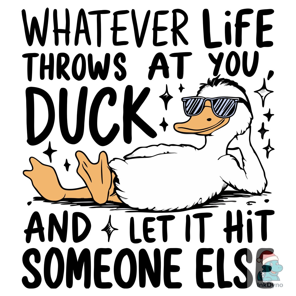 Sarcastic Duck Sunglasses Design