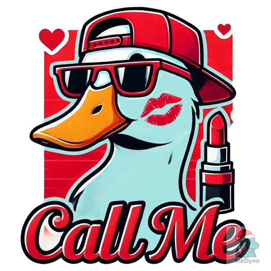 Boys Valentines Valentines Duck - DTF Transfer