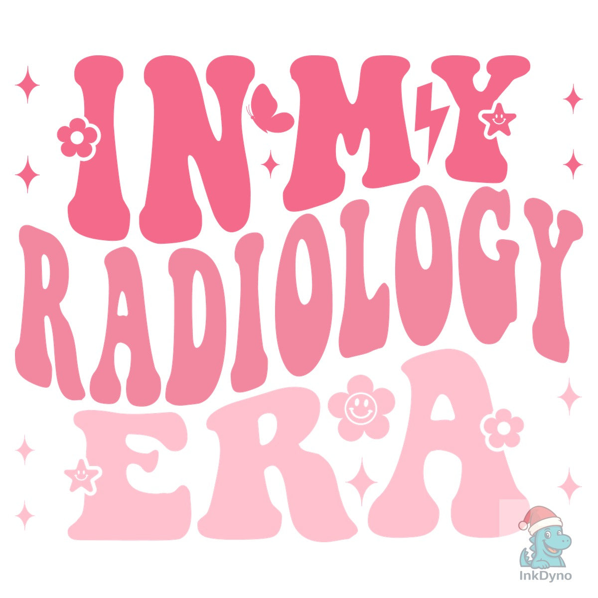 In My Radiology Era Retro Wavy T-shi