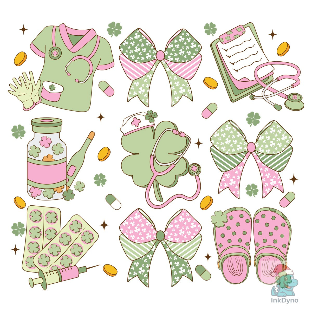 St.Patricks Day Nurse Coquette