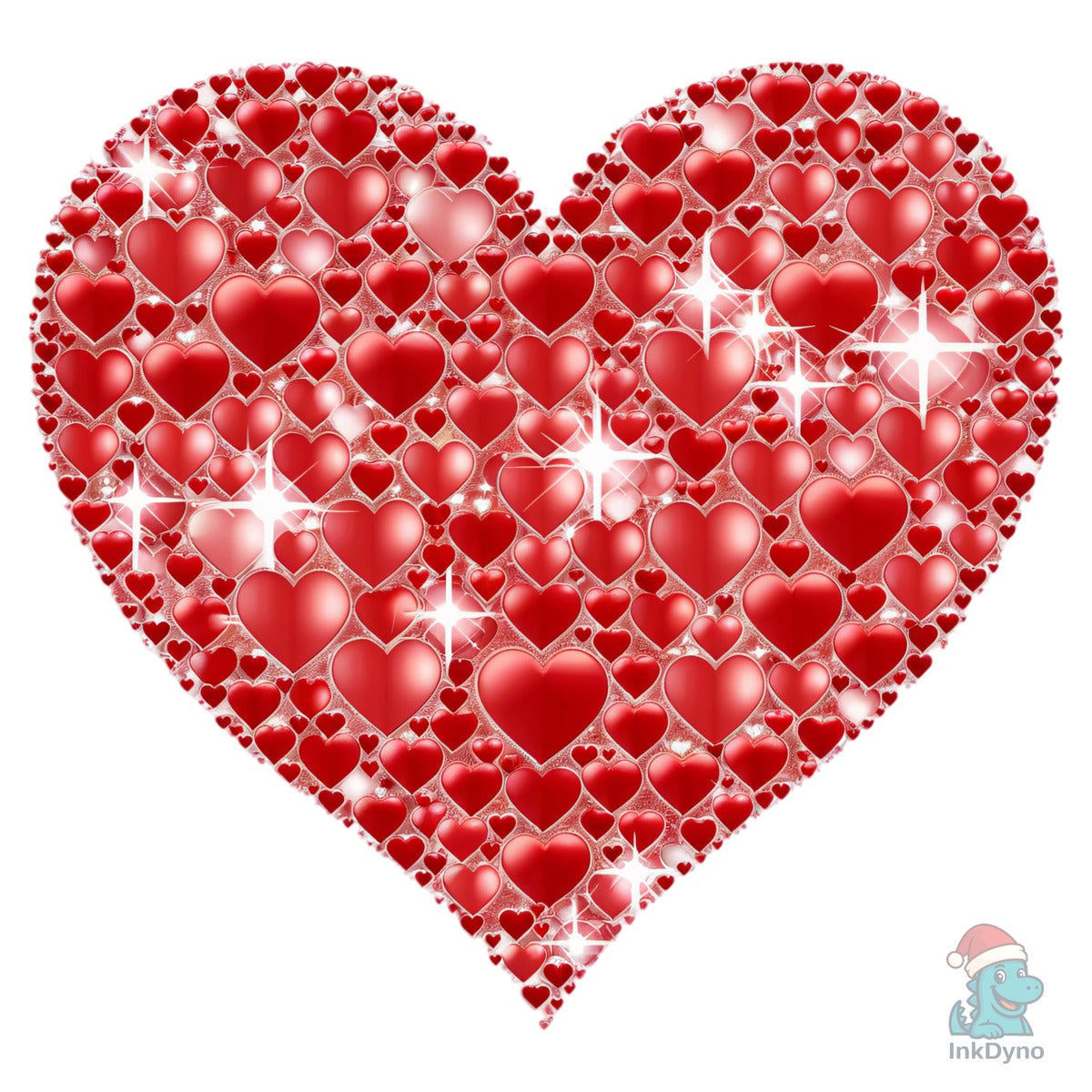 Glitter Heart Valentine Glitter