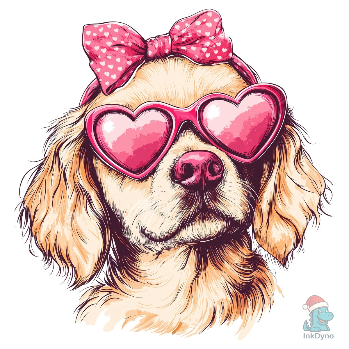 Golden Retriever Valentine's