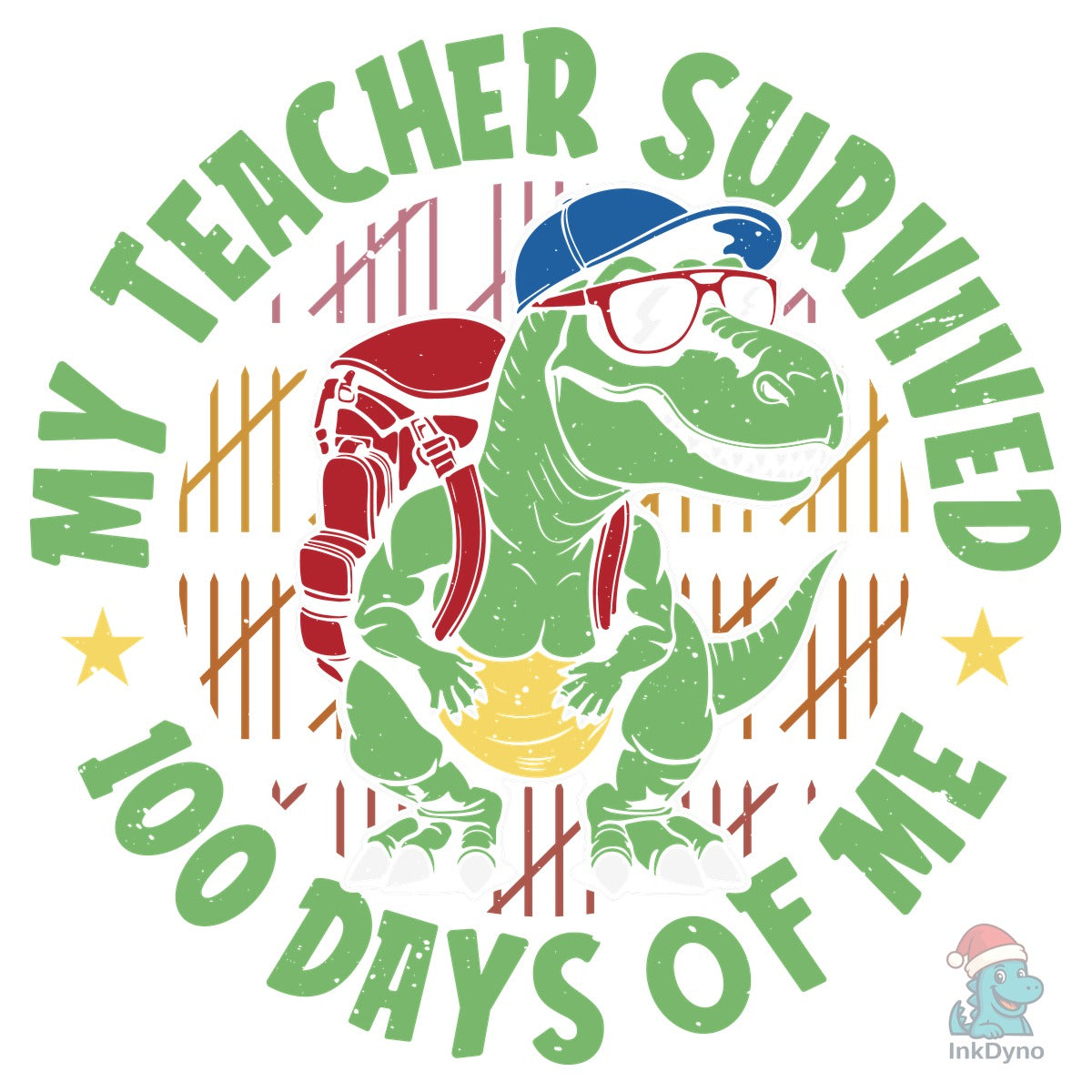 My Teacher Survived 100 Days T Shirt