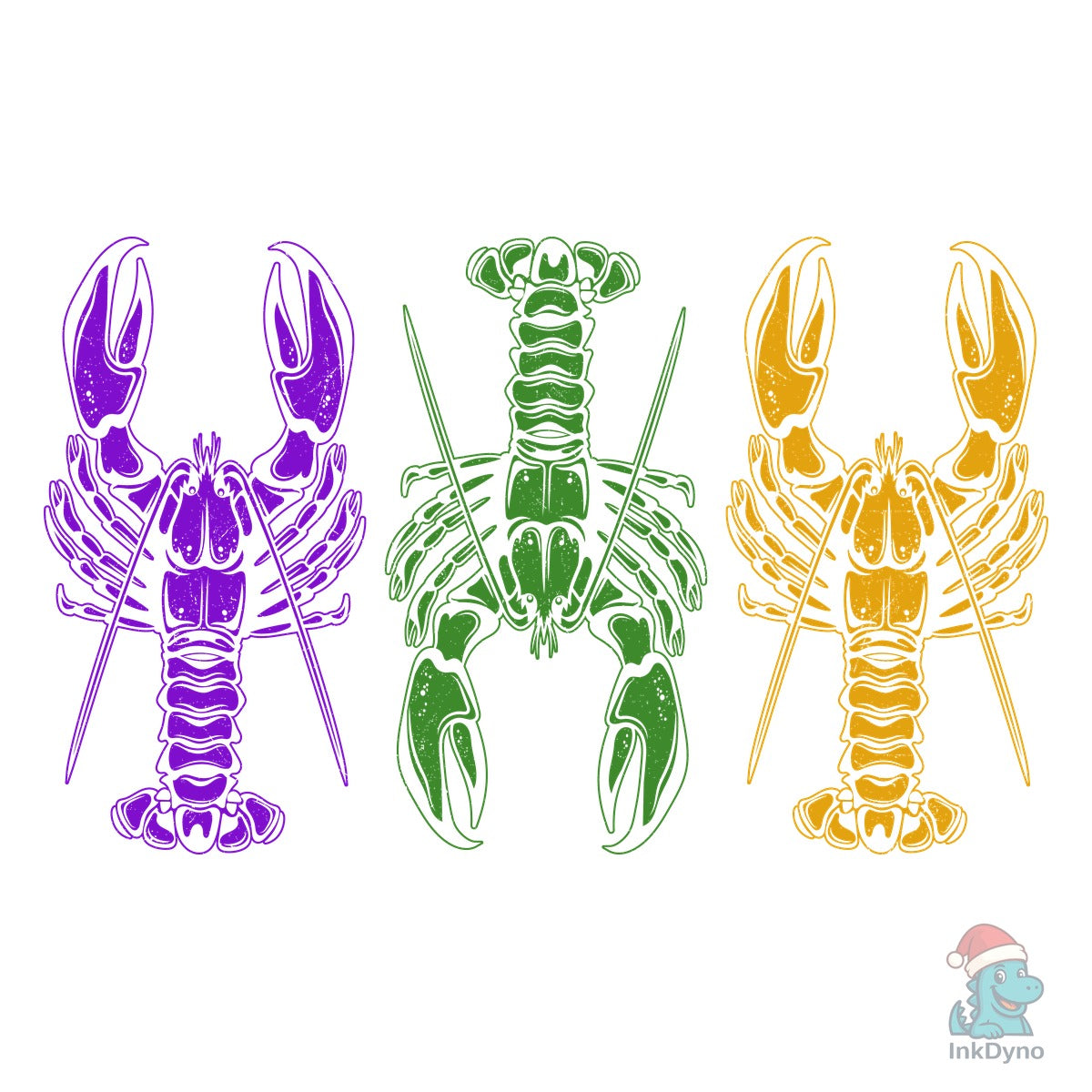 Funny Mardi Gras Crawfish Sublimation